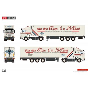WSI01-4601 - Scania serie3 4x2 reefer Van den Elzen /1:50 WSImodels