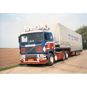 85452 - Volvo F12 6x2 curtainside Morten Nielsen /1:50 TEKNO