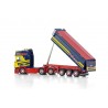 WSI01-4399 - Scania CR20H 6x2 tipper trailer PWT Cargo /1:50 WSImodels