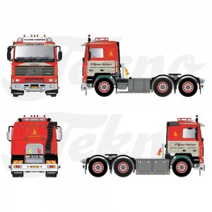 83362 - Volvo F12 6x2 Bjarne Andersen /1:50 Tekno