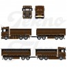 86010 - Scania NGS Highline autotreno Jesper V. Sorensen /1:50 Tekno