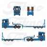 87113 - Scania NGS 6x4 semitrailer 3axle w/ramps Keil /1:50 Tekno