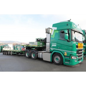 WSI01-4551 - Scania CR20H 6x4 Manoovr-5axle Thevenon Transports Spéciaux /1:50 WSImodels