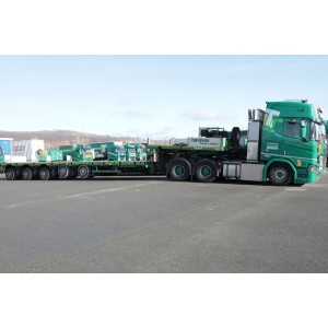 WSI01-4551 - Scania CR20H 6x4 Manoovr-5axle Thevenon Transports Spéciaux /1:50 WSImodels