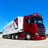 87887 - Scania NGS Highline 6x2 frigo Heinrichs - Merano Speck /1:50 Tekno