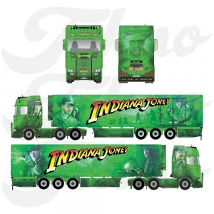 86881 - Scania NextGen 660S 4x2 reefer Muller - Indiana Jones /1:50 Tekno