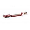 86967 - Broschuis lowloader 3axle - RED /1:50 Tekno