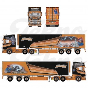 85910 - Scania NGS Highline 6x2 frigo Maliniemi /1:50 Tekno