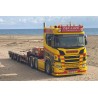 WSI01-4790 - Scania CR20N 6x2 wheel-well low loader 4axle Car-Lack /1:50 WSImodels