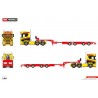 WSI01-4790 - Scania CR20N 6x2 wheel-well low loader 4axle Car-Lack /1:50 WSImodels