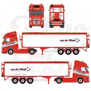 88417 - Volvo FH Aero Globetrotter XL 4x2 Van der Windt /1:50 Tekno