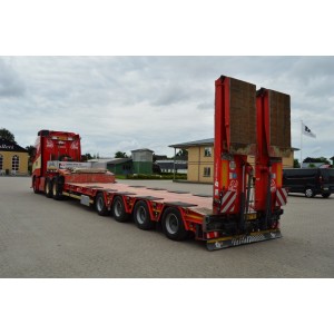 86275 - Volvo FH05 Globetrotter XL 6x4 goldhofer 4assi con rampe Torben Rafn /1:50 Tekno