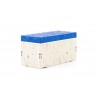 WSI12-2009 - High wooden box with top seal /1:50 WSImodels