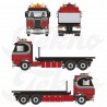 88708 - Scania 143 Topline hooklift Patrick van der Mark /1:50 Tekno