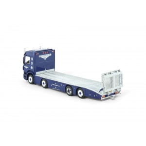 85485 - Scania NG P-serie rigid-truck with ramps (resin) Cluistra  /1:50 TEKNO