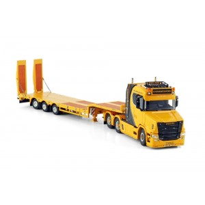 WSI01-4224 - Scania vlastuin torpedo 6x2 trasporto mezzi con rampe Krommenhoek /1:50 WSImodels
