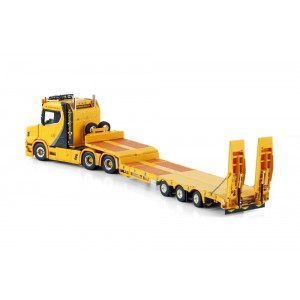 WSI01-4224 - Scania vlastuin torpedo 6x2 trasporto mezzi con rampe Krommenhoek /1:50 WSImodels