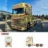 WSI01-4729 - Scania CS20H 6x2 Peter E. Nielsen /1:50 WSImodels