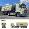 WSI01-4510 - Volvo FH5 sleeper cab Electric 4x2 tipper 3axle Boskalis /1:50 WSImodels