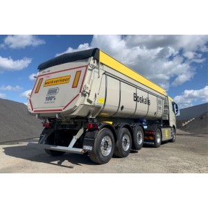 WSI01-4510 - Volvo FH5 sleeper cab Electric 4x2 tipper 3axle Boskalis /1:50 WSImodels