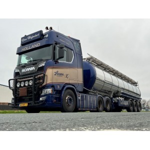 88829 - Scania NG 590S Highline 6x2 tank trailer Anne Transport /1:50 Tekno