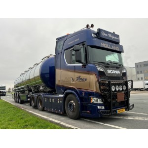88829 - Scania NG 590S Highline 6x2 tank trailer Anne Transport /1:50 Tekno