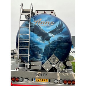 88829 - Scania NG 590S Highline 6x2 tank trailer Anne Transport /1:50 Tekno