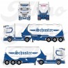 88421 - Scania Next Gen 560R felbinder powder-tank Schuster /1:50 Tekno