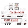 87541 - Scania NGS Highline 6x2 curtainside Coles & Sons - Grease /1:50 Tekno