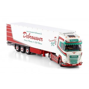 WSI01-4530 - DAF XG+ 6x2 frigo Transport Debrouwer /1:50 WSImodels