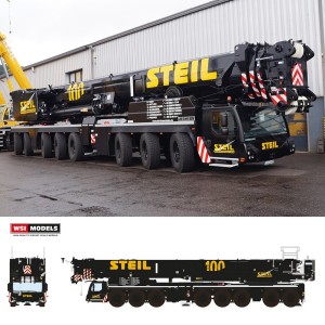 WSI51-2174 - Liebherr LTM1650-8.1 mobile crane Steil /1:50 WSImodels