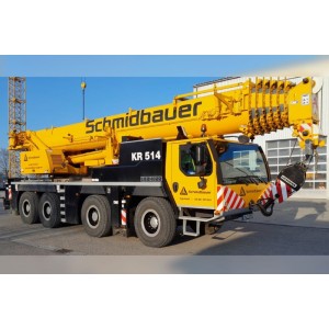 WSI51-2180 - Liebherr LTM1090-4.2 autogru telescopica Schmidbauer /1:50 WSImodels