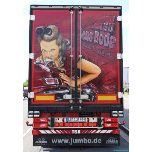 88845 - Scania NGS Highline 4x2 frigo Jens Bode /1:50 Tekno