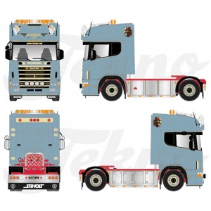 88429 - Scania NGR770 Highline Allan Cartner trasporto legname /1:50 Tekno