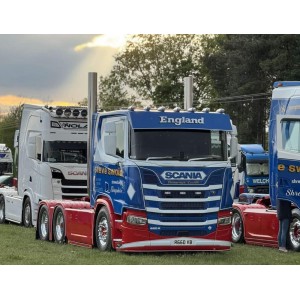87544 - Scania NG-660R 6x2 centinato Steve Swain /1:50 Tekno