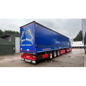 87544 - Scania NG-660R 6x2 centinato Steve Swain /1:50 Tekno