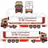 86836 - Iveco TurboStar 4x2 curtainside H.M. Verploegen /1:50 Tekno