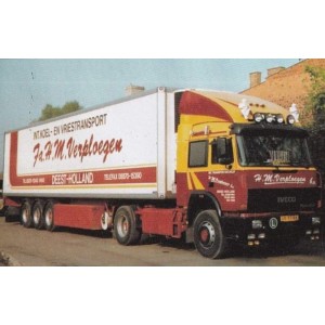 86836 - Iveco TurboStar 4x2 centinato H.M. Verploegen /1:50 Tekno
