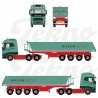 89498 - Volvo FH05 Globetrotter 6x2 vasca leggera 4assi Billum /1:50 Tekno