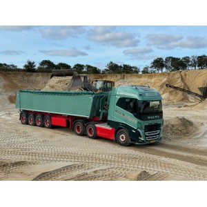 89498 - Volvo FH05 Globetrotter 6x2 alu-tipper 4axle Billum /1:50 Tekno