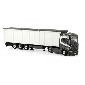 WSI01-4554 - Scania CS20H 4x2 volume trailer Transports Bottreau /1:50 WSImodels