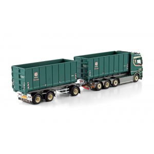 WSI01-4183 - Scania CR20N 8x2 combi hooklift Olaf Jensen /1:50 WSImodels