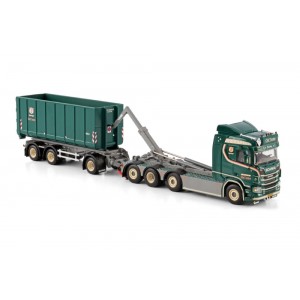 WSI01-4183 - Scania CR20N 8x2 autotreno scarrabile Olaf Jensen /1:50 WSImodels