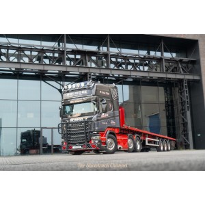 89577 - Scania R-serie Topline 6x2 pianale 3assi Holridge /1:50 Tekno