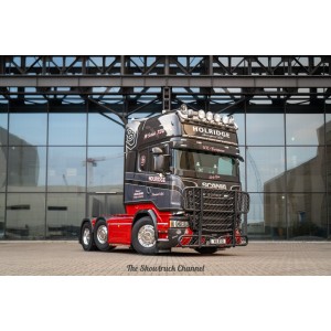 89577 - Scania R-serie Topline 6x2 pianale 3assi Holridge /1:50 Tekno