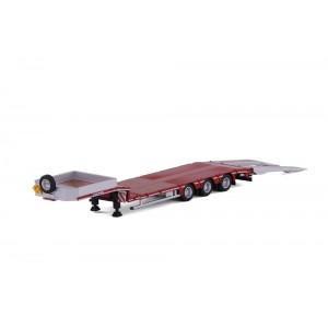20-1347 - semirimorchio Faymonville MAX100 Semi Low Loader - rosso /1:50 Cavallino