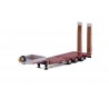 20-1347 - semirimorchio Faymonville MAX100 Semi Low Loader - rosso /1:50 Cavallino