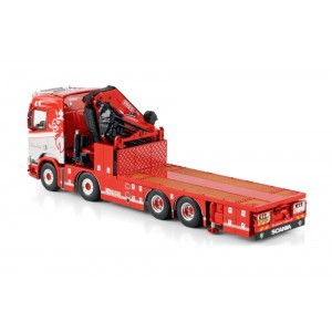 WSI01-4444 - Scania CR20N 8x4 con gru Fassi 1100+jib Thomas Berg /1:50 WSImodels