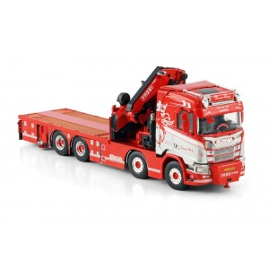 WSI01-4444 - Scania CR20N 8x4 rigid + Fassi 1100+jib Thomas Berg /1:50 WSImodels
