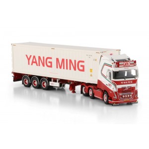 WSI01-4652 - Volvo FH5 Globetrotter 6x2 3axle 40ft reefer container F&R Transport /1:50 WSImodels